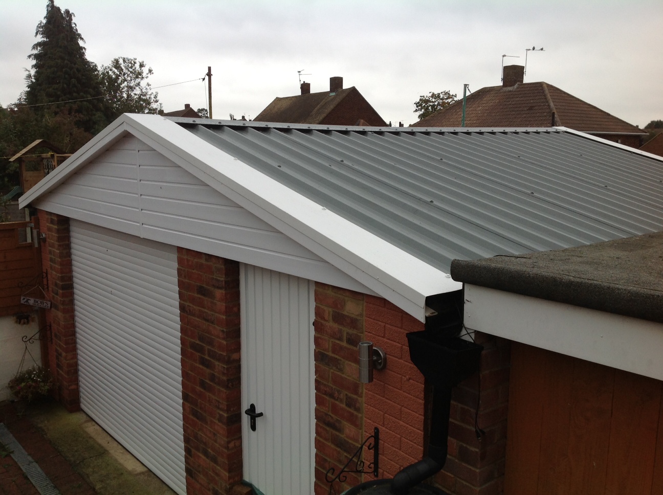 Single Brick Garage